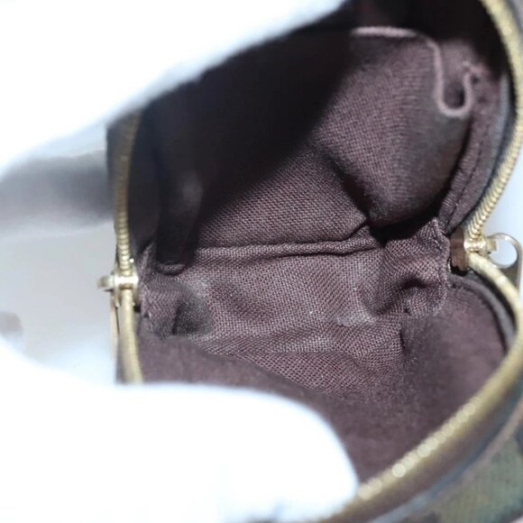 LOUIS VUITTON Damier Ebene Etui Okapi PM Pouch N61738 LV Auth 132788 - Picture 12 of 16